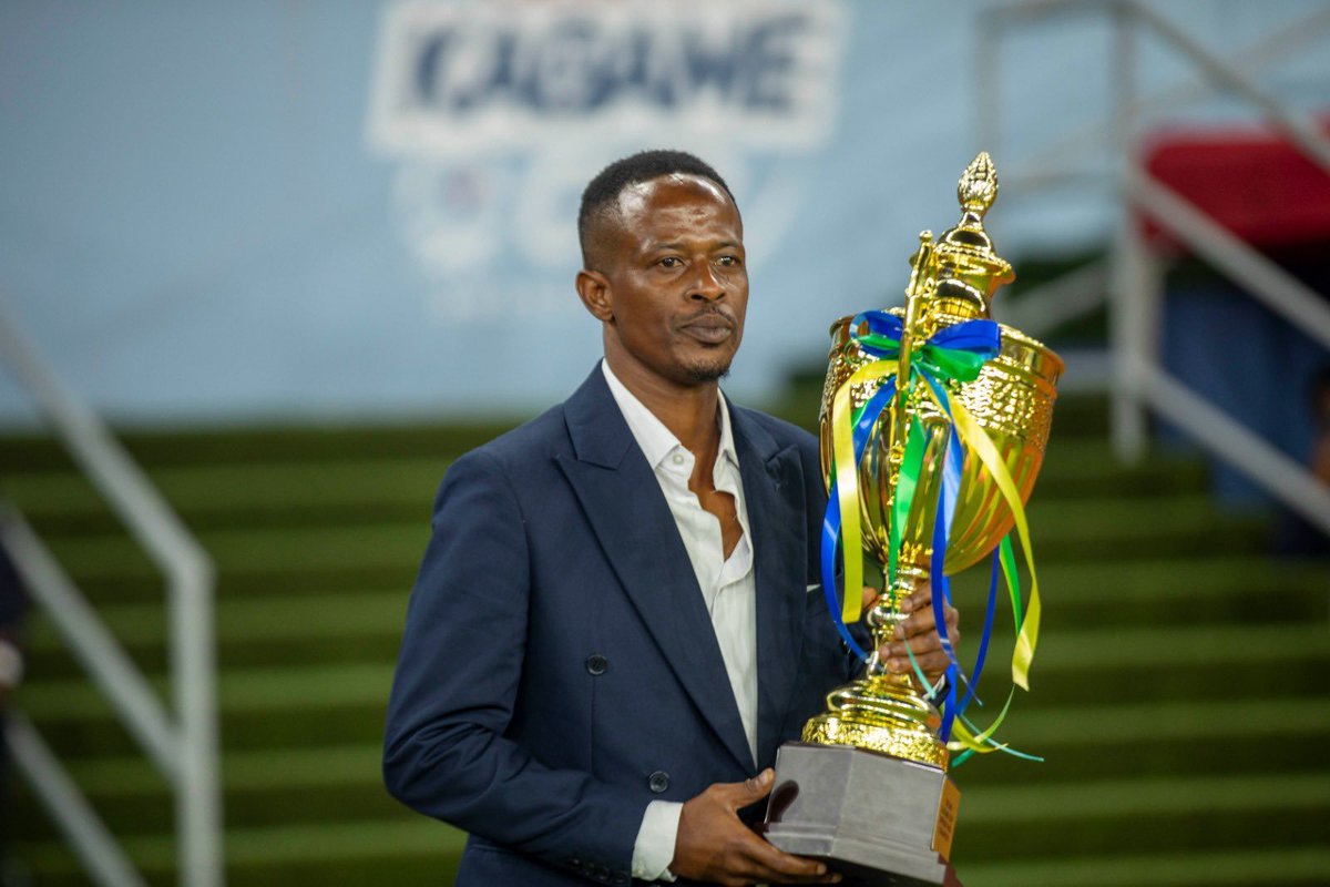 e_murangwa's tweet photo. Beyond Rayon Sports' well-deserved victory tonight, three moments stood out for me.

First, seeing our own legend and history-maker, Haruna Niyonzima—Rwanda's most-capped footballer of all time—present the CECAFA Kagame Cup trophy was a proud and symbolic moment.

Second, the outstanding officiating by Africa's top referee, Omar Artan, whose calm authority and professionalism allowed the game to flow seamlessly.

And finally, the unmatched passion, energy, and unwavering support of the Rayon Sports faithful. Their incredible atmosphere once again proved why they are among the very best supporters on the continent.

Together, these three moments made an unforgettable night for Rayon Sports, Rwandan football, and the CECAFA region. 💙🤍