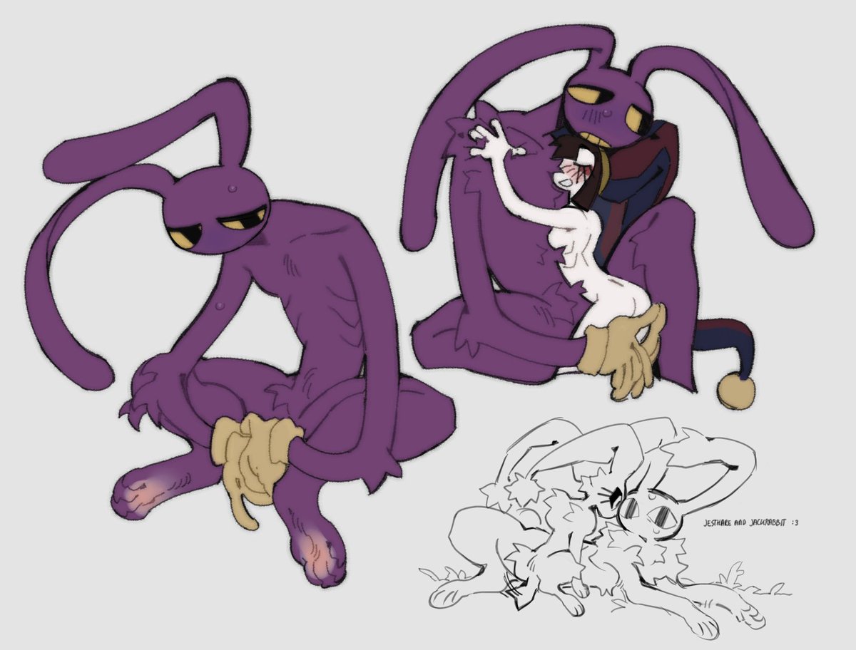 Yolky_Sin's tweet photo. "JACK AND JESTER CUDDLING!?" OKAYY https://t.co/lcveNhNdMi https://t.co/gkCgvdT9Tu