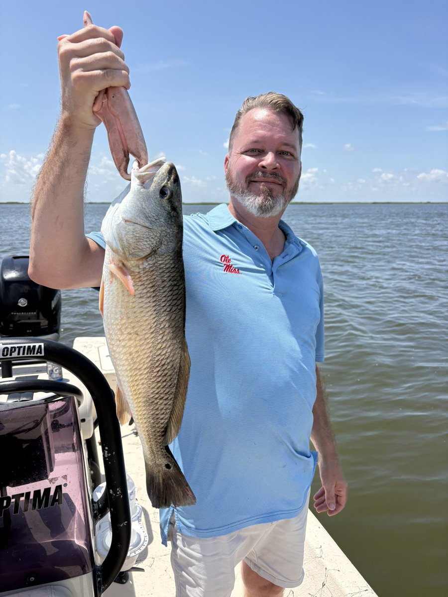 dufrenesguide's tweet photo. Sam Hardin from Mississippi and friends, Joseph, Jude and Daniel fished hard for a good box of fish this am. #MinnKota
#Humminbird
#Raptor
#Solix
#OPTIMAbatteries
#BomberLures #PennFishing #BerkleyFishing
@MinnKota
@humminbird
#MajekBoats
#Spiderwire
#OPTIMABattery https://t.co/n2bobWt2VL