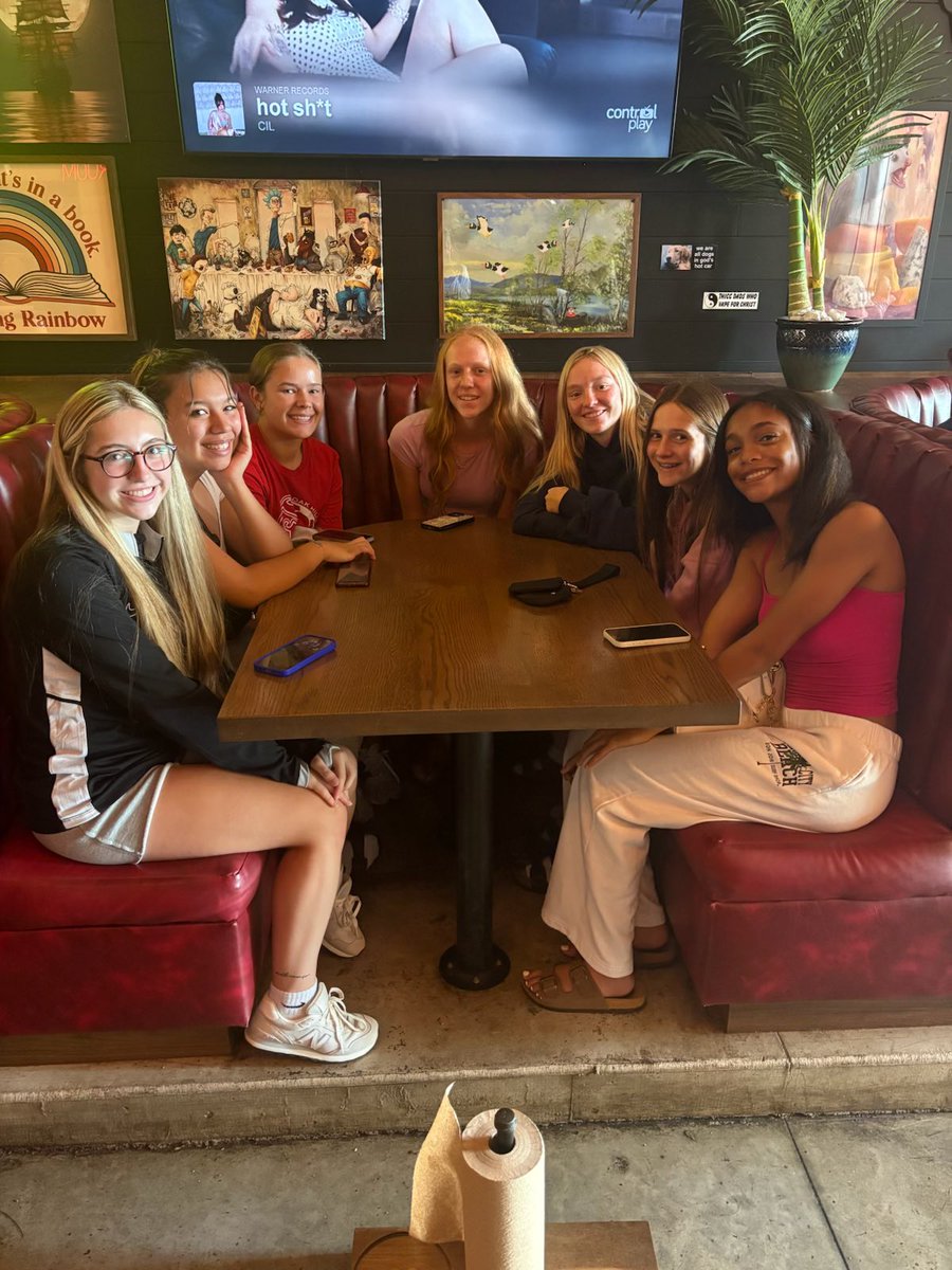 OakHillsWSOC's tweet photo. Training was cancelled due to storms in Columbus.. Went to Pins Mechanical a little early for some food and games. https://t.co/LpfiPvFn8c