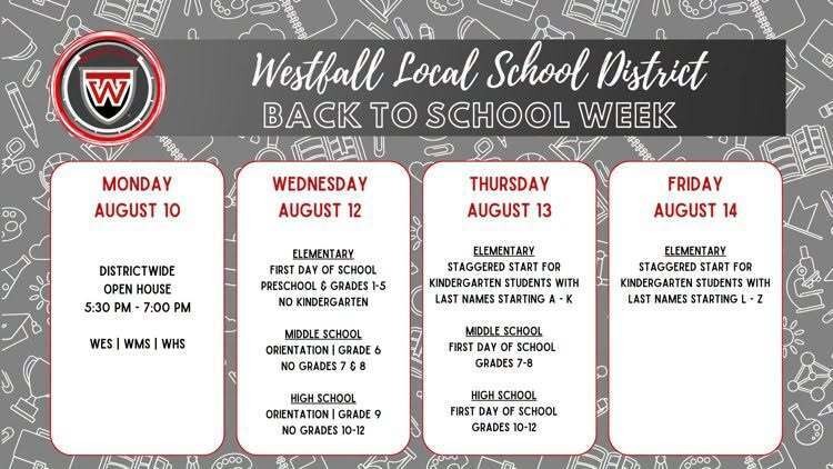 westfalles's tweet photo. We’re excited to welcome students back for another great school year! Parents/Guardians: Check your email for a letter from your student’s principal with building-specific back-to-school information &amp; if you haven’t already, please complete your student’s FinalForms registration. https://t.co/yJH9y2UVnS