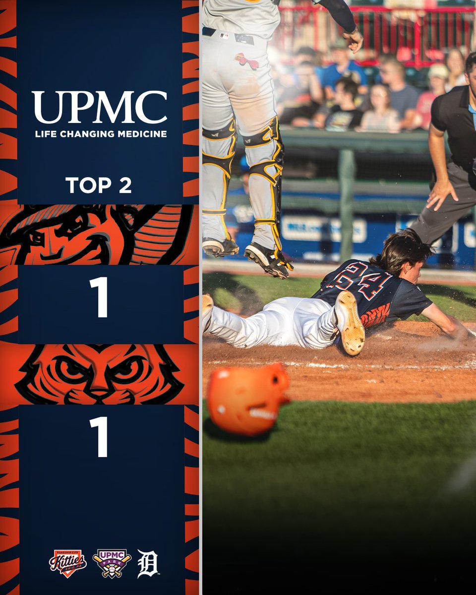 erie_seawolves's tweet photo. Peyton Graham ties us at one early! https://t.co/ZRNPBPUdfn