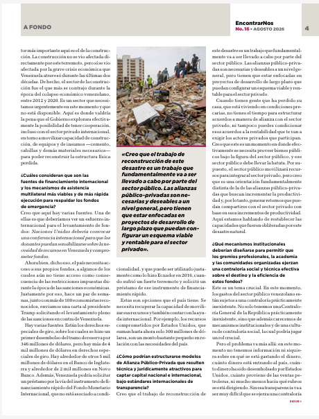 ForoCivicoVzla's tweet photo. #EncontrarNos El economista @frrodriguezc advierte que la reconstrucción post-sismo podría ascender a $15 mil millones. Urge una conferencia internacional de donantes, señala, y el uso de transferencias monetarias para los más afectados. Más en el enlace👉 https://t.co/ppR38zFfF1 https://t.co/GJZT0h1hVq