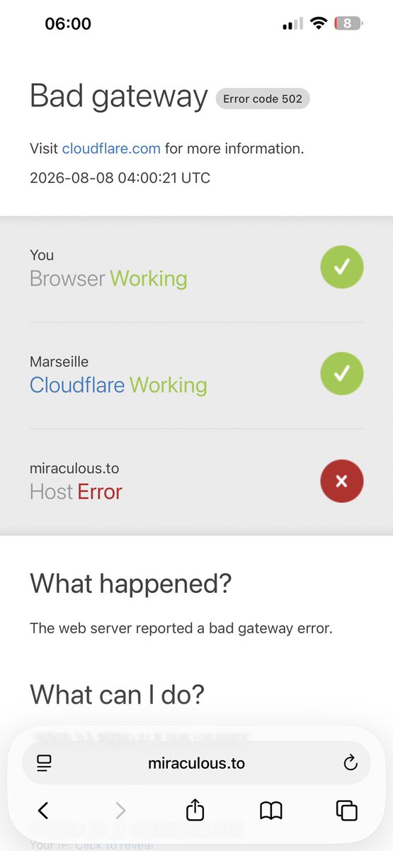 sleepygengar13's tweet photo. Stayed up till 6AM to watch the Miraculous finale just for the website to crash 💀 https://t.co/XxjkpSKJp1