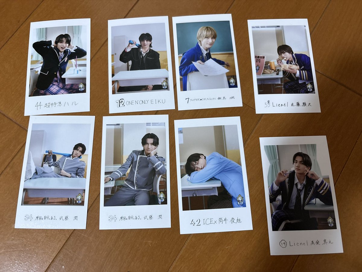 jstrhky's tweet photo. EBiDAN THE LIVE 2026 エビライ グッズ交換
ミニフォト  交換

【譲】
ハル（佐野と交換優先）、EIKU、颯、武藤、筒井、近藤、高桑

【求】
佐野勇斗、長野凌大、田中洸希
（検討可）松村、八神、武田

エビライ土日ほか現場手渡しでの交換希望です。 https://t.co/HbVaGUJPWi