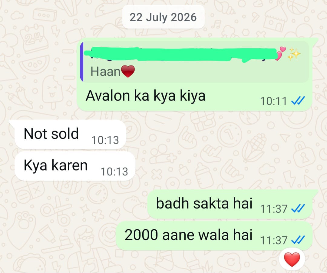 dmayankbhargava's tweet photo. 22 July 2026  ka message

#Avalon..touched 1998 https://t.co/zcVuZ5LF3d