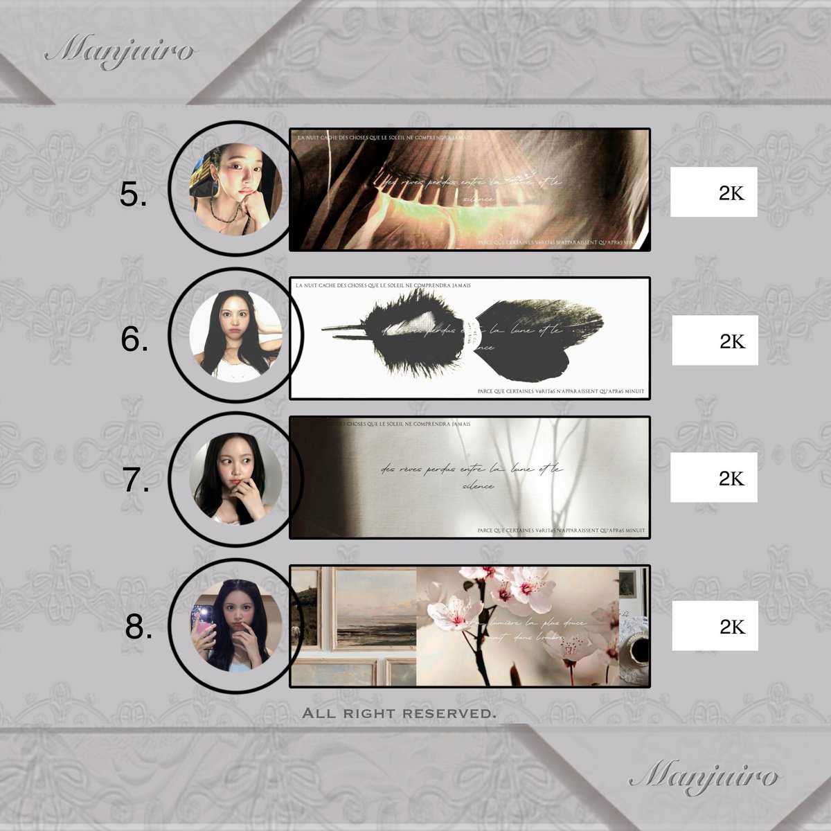 seiihu's tweet photo. 8.8 PRIVÉ 🖤

Gb &amp; Gg ready layout are waiting for you.
Available now with an exclusive 8.8 offer.

✦ 16 layouts available
✦ special 8.8 price

Pick yours before 8.8 ends.

#bealanjaㅤ https://t.co/XsnQPw9SnL