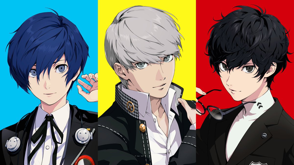 ScrambledFaz's tweet photo. Persona 30th Anniversary x FiFS ILLUSTRATION collaboration pop up store artwork https://t.co/irceTF7THZ