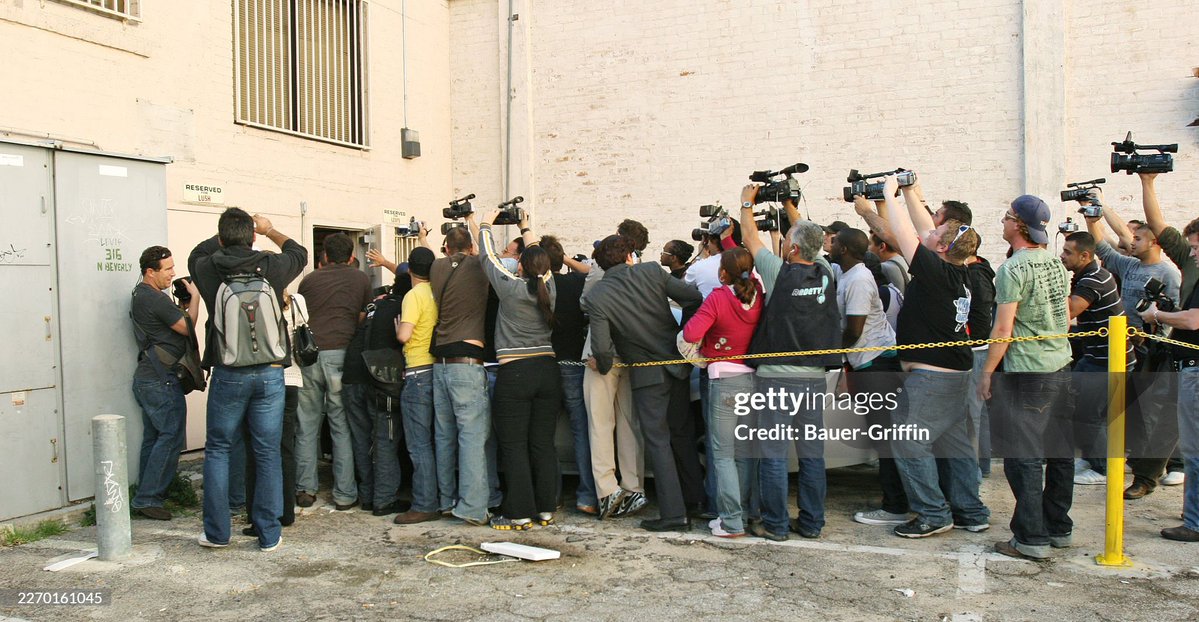 mattxiv's tweet photo. sometimes when i’m bored i look at britney spears photos on getty images. this one from 2008 is a sobering reminder that if it’s hard to understand her today, it’s because this was her life everyday for two decades https://t.co/XiegPnQUOj
