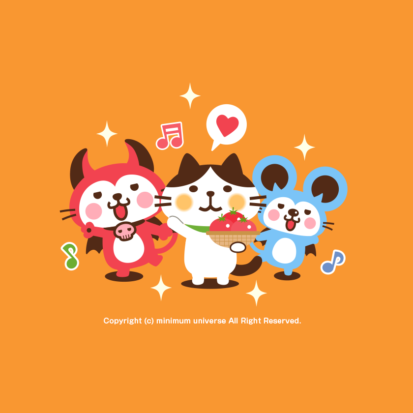 devinekokun's tweet photo. 今日は「#世界猫の日」と「#夏トマトの日」に同時便乗するデビ🐱🍅
近所に住むハチ���レ猫のハチ田さんが 夏トマトを持って遊びに来てくれましたデビ(*´▽`*)

#今日は何の日 #8月8日 #ネコ #悪魔 #イラスト #トマト #キャラクター #worldcatday #followme https://t.co/Cmgq83QdoW