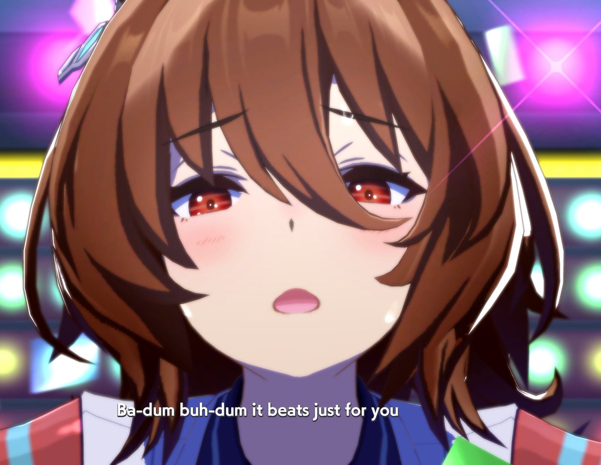 Kiora06's tweet photo. I think a lot about how in some concerts, Tachyon is the only one I’ve seen that tends to make this face expression in certain bits compared to the others… makes ya think, she says its for science but girl in actuality looooves to sing and dance doesn’t she? https://t.co/PxYTieSruR