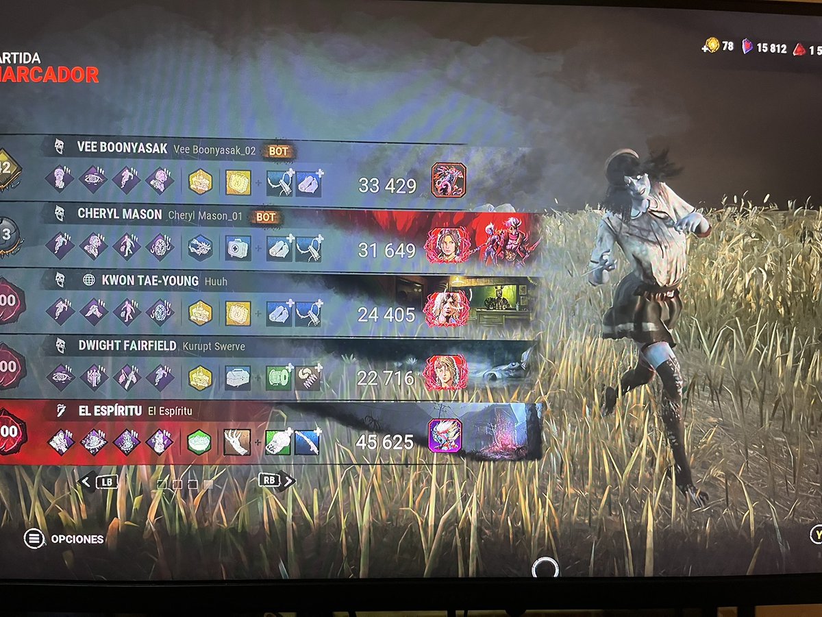 haejiine's tweet photo. your average dbd match https://t.co/161Hg1pKSi