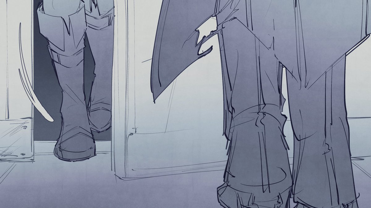 Aurilyus124's tweet photo. "The dawn approaches." (4/5)

Illuga character story 4 sketches https://t.co/2NVgfQa5pZ