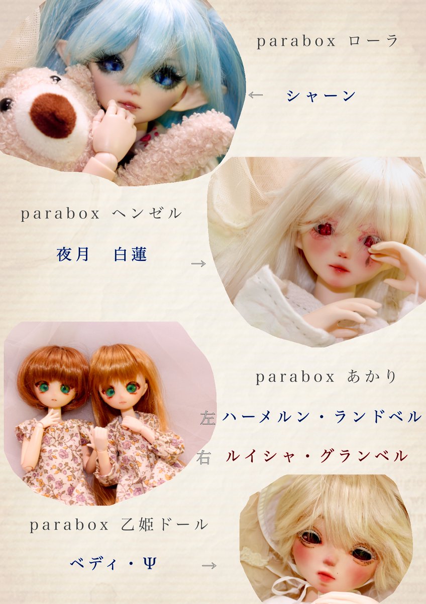 kedamakko's tweet photo. うちの子一覧♡
#ドールオーナーさんと繋がりたい
#spiritdoll
#dikadoll
#parabox
#ブラインドドール https://t.co/uS3UbyKb8o