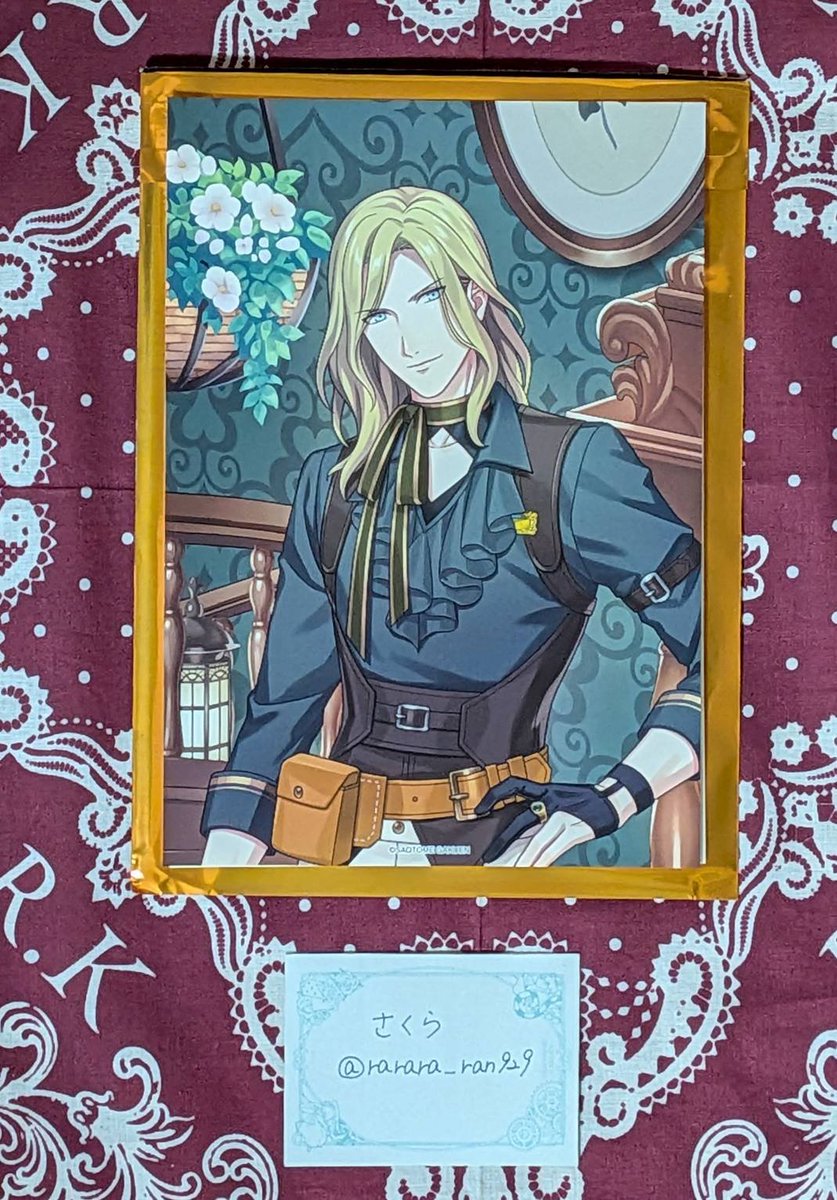 rarara_ran929's tweet photo. 【交換】うたプリ GRAND SHOP グラショ ポートレート コレクション Mystical Curiosities Ver.  MC 

譲：カミュ

求：藍

池袋または都内手渡しにて交換希望です。検索からもお声かけください。
よろしくお願いいたします。 https://t.co/5BtBtGD5Da