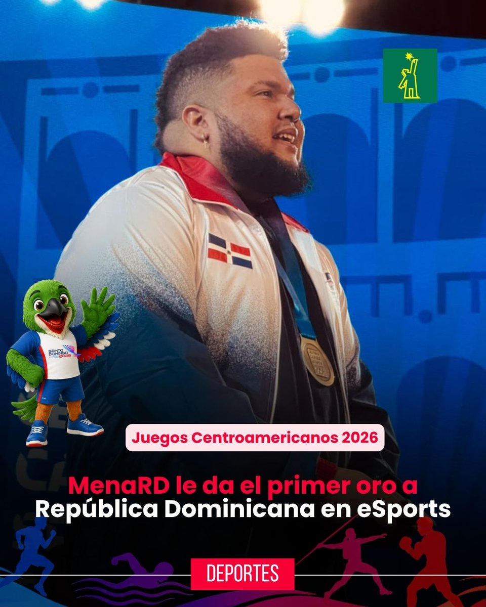 DiarioLibre's tweet photo. 🥇| #DeportesDL | Tras una destaca participación el campeón mundial de Street Fighter, Saúl Mena (MenaRD) ganó oro luego de derrotar al representante de Panamá.

Mena, de 26 años, se convierte así en el primer dominicano en la historia en ganar oro en centroamericanos disputando una disciplina de eSports o deportes electrónicos.

Saúl Leonardo Mena II, mejor conocido como MenaRD, es un jugador profesional de deportes electrónicos (eSports) dominicano, ampliamente considerado como uno de los mejores competidores de la historia en la franquicia de videojuegos Street Fighter. 

📸 Foto: Dare Collado/ Diario Libre

Conoce todos los detalles en 🔗 https://t.co/hKjbTt9zKD

#DiarioLibre #DeportesDL #MenaRD #StreetFighter #EsportsRD #DeportesElectronicos #GamingRD #RepúblicaDominicana #OroParaRD #MedallaDeOro #SantoDomingo2026 #JuegosCentroamericanos