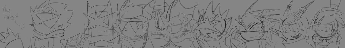 SHADESQUEST's tweet photo. My 500 Spike designs, as well as Spike himself, and Conbi and Cosbi doodles :)

#dnb #daveandbambi #goldenapple https://t.co/u7gZiviQwv