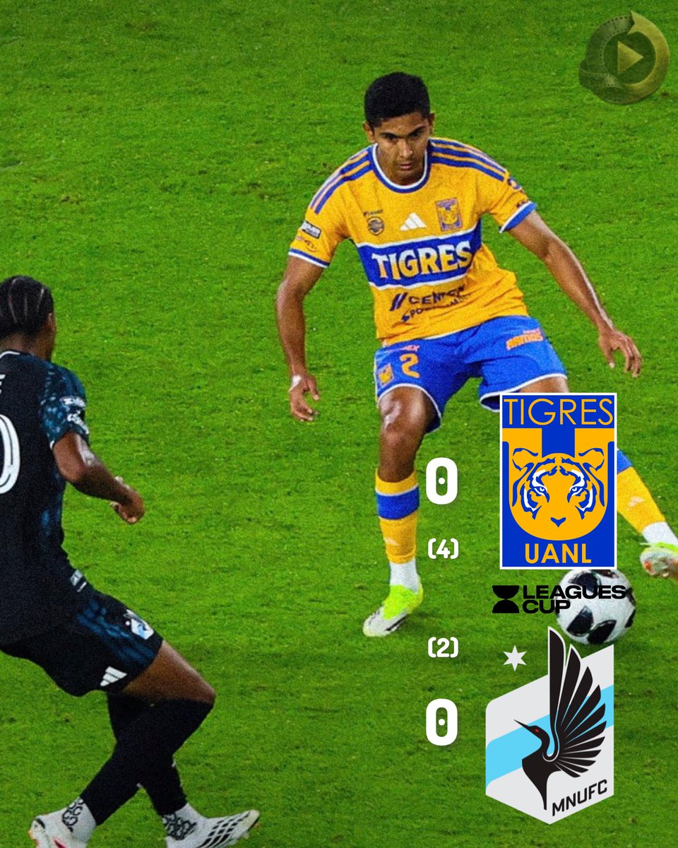 Cesarsobe1's tweet photo. PURO TIGRES

Tigres y Minnesota empatan 0-0 y en penales tigres se gana su punto extra 

#tigres #leaguescup https://t.co/RKdn1tYWfR