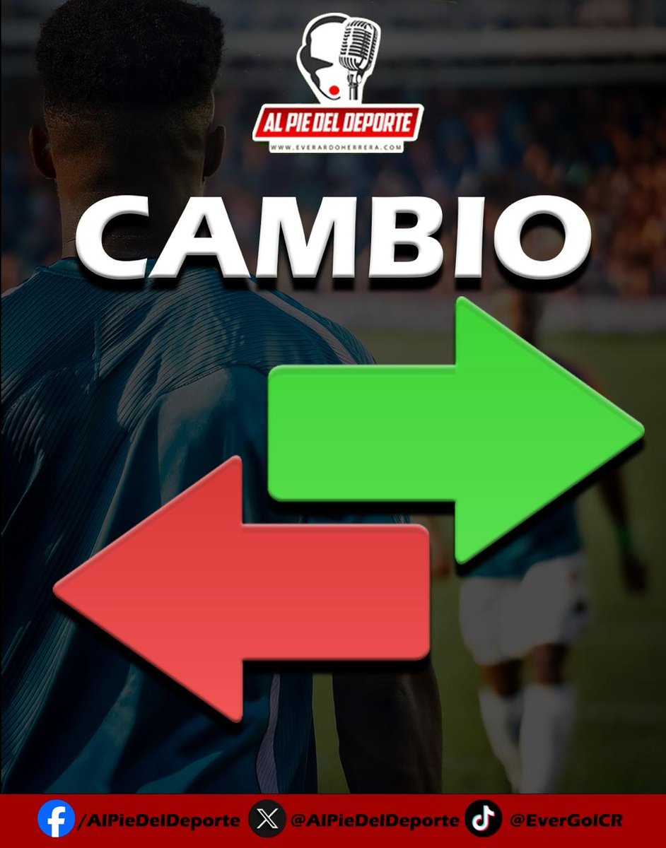 alpiedeldeporte's tweet photo. 66' Cambio en #SportingFC: sale José Mario Pinto y entra Adrián Chévez | #Cartaginés 1-1 #SportingFC https://t.co/JhxekEQN1h