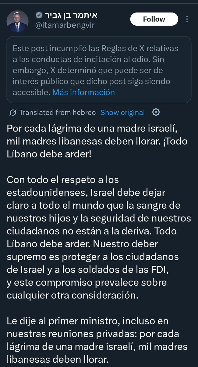 TerrorRestMX's tweet photo. "Este culero viola nuestras reglas pero creemos que vale la pena dejarlo visible" ☠️☠️ https://t.co/HnppjQwaAs