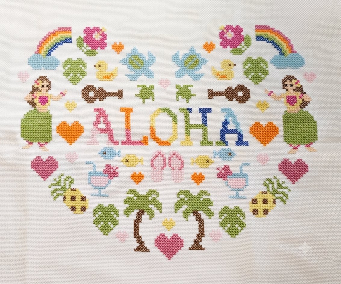 m784283's tweet photo. R8.8.8 完成しました🪡🧵
ALOHA~~~🍍🌺🌴🏄🐟
#LECIEN
#COSMO
次の作品が決まってなくて意気消沈中です😢 https://t.co/DNDU5ZRjPA