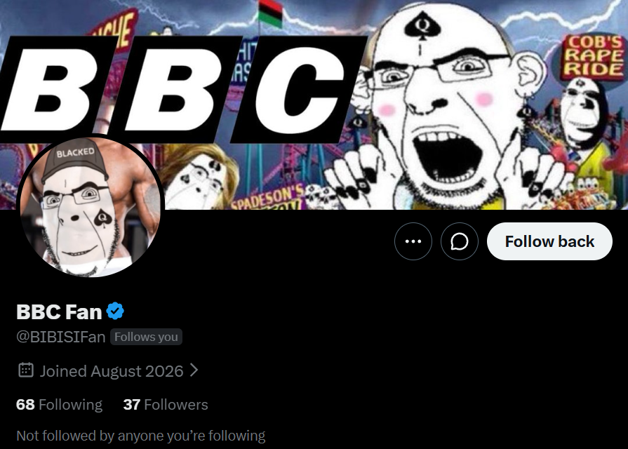 UBERSOY1's tweet photo. Bro why is this guy following me... https://t.co/vYK494P2lC