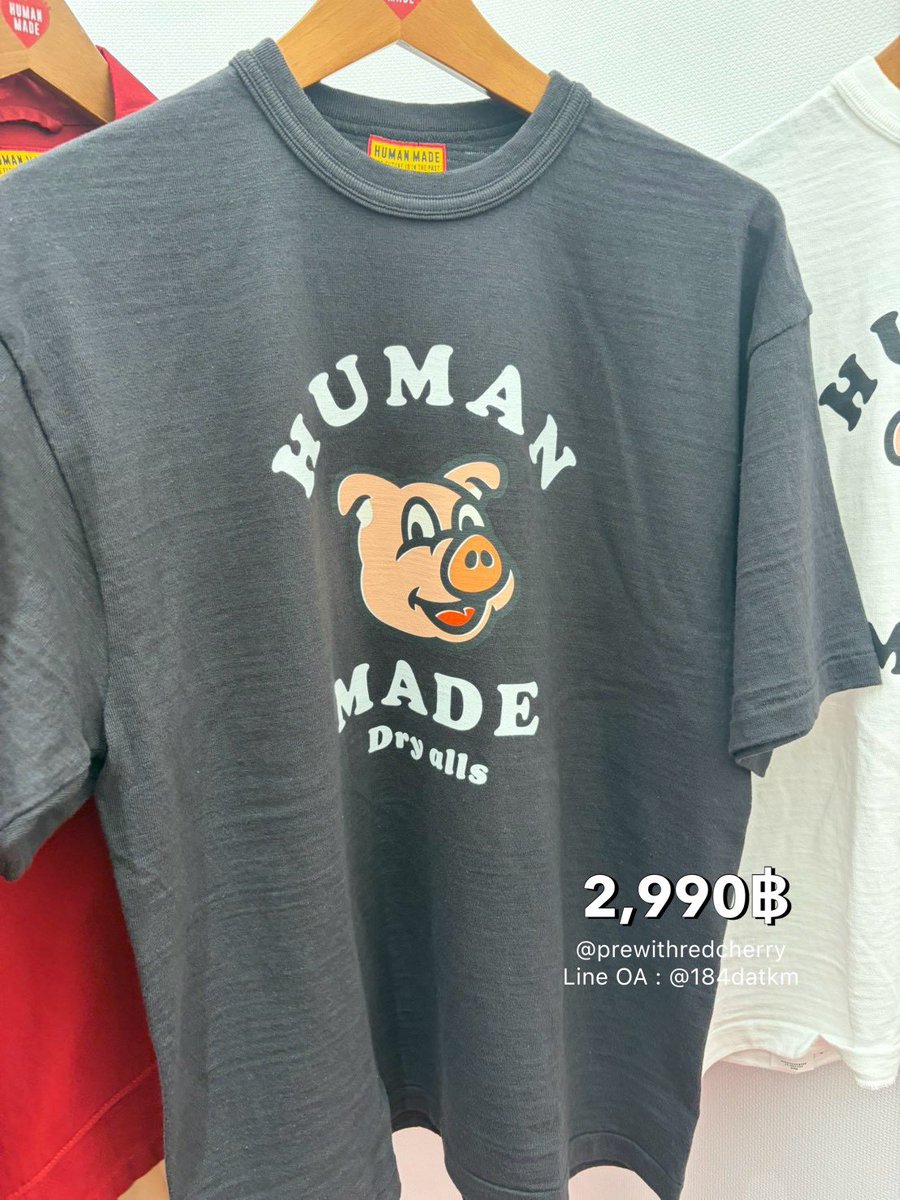 redcherryshopp's tweet photo. Human made คอลใหม่ ออกวันนี้🌟🧡

รับหิ้วนะค้า เสื้อยังมีครบทุกไซส์ค่า
สินค้าอื่นๆนอกเหนือจากในรูปก็ฝากได้นะคะ หาให้ทุกสาขา😽💪🏻

ส่งในไทย 18-19 สิงหา (กทมแมส/นัดรับได้)

#รับหิ้วญี่ปุ่น #ตลาดนัดhumanmade #humanmadethailand #พรีออเดอร์ญี่ปุ่น https://t.co/HLci8LyTB7