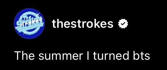 inbtwnd's tweet photo. no 2027 grammy for the strokes https://t.co/Ig0UFjDIdE