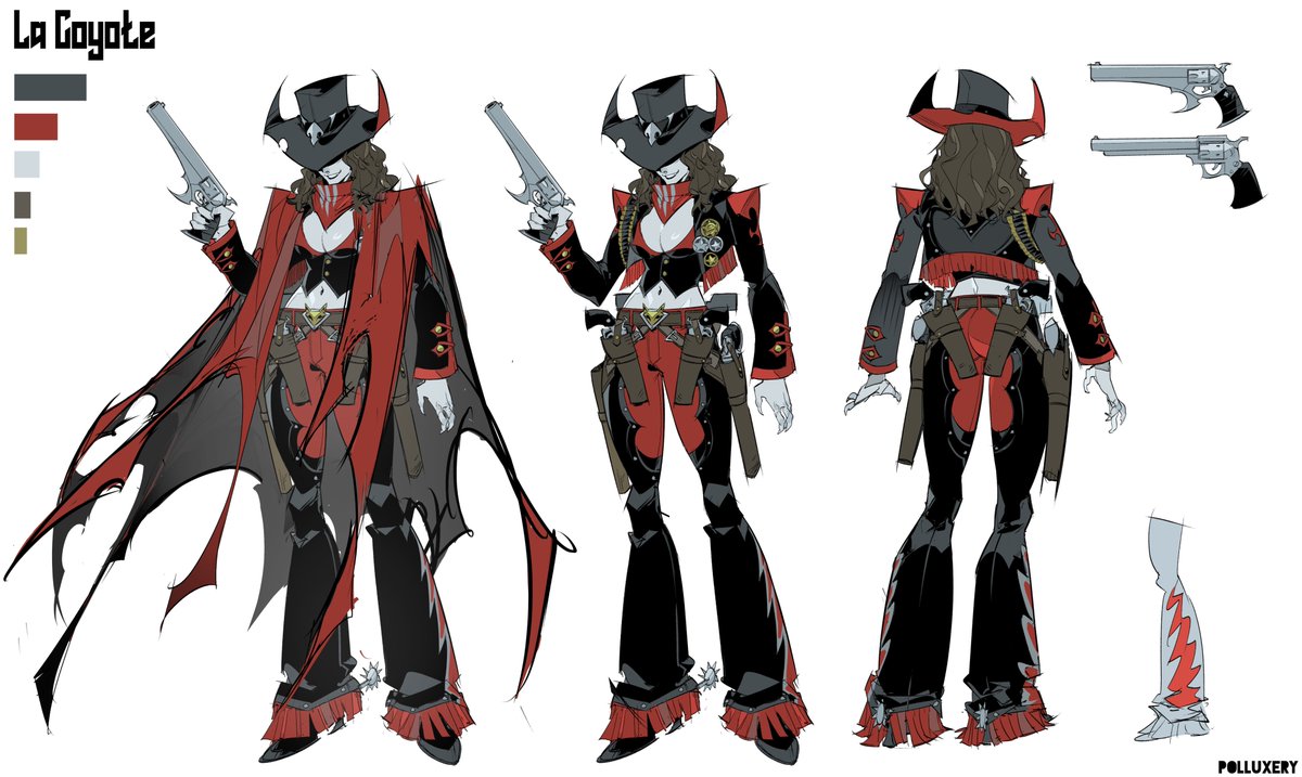 Polluxery's tweet photo. Vampire Gunslinger
#OC https://t.co/n3Awq95bq0