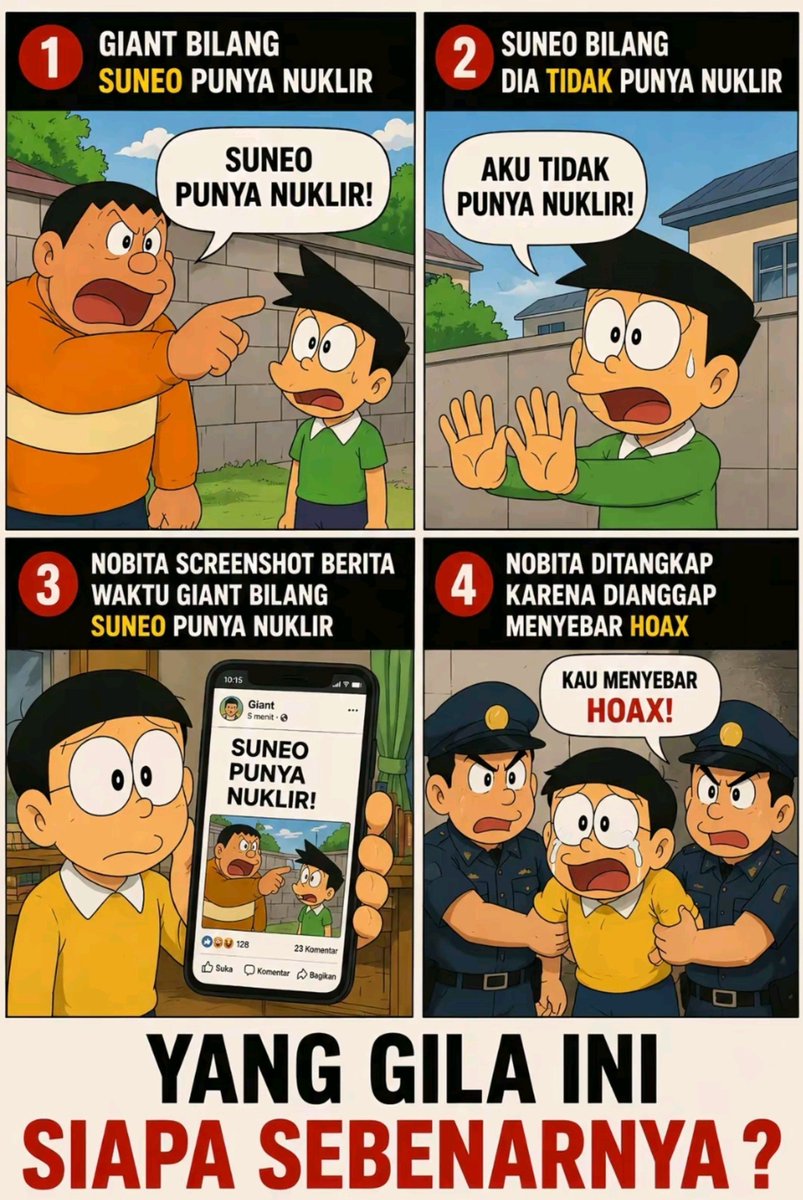 MCAOps's tweet photo. Sing waras ngalah https://t.co/P00vNkKZ0r