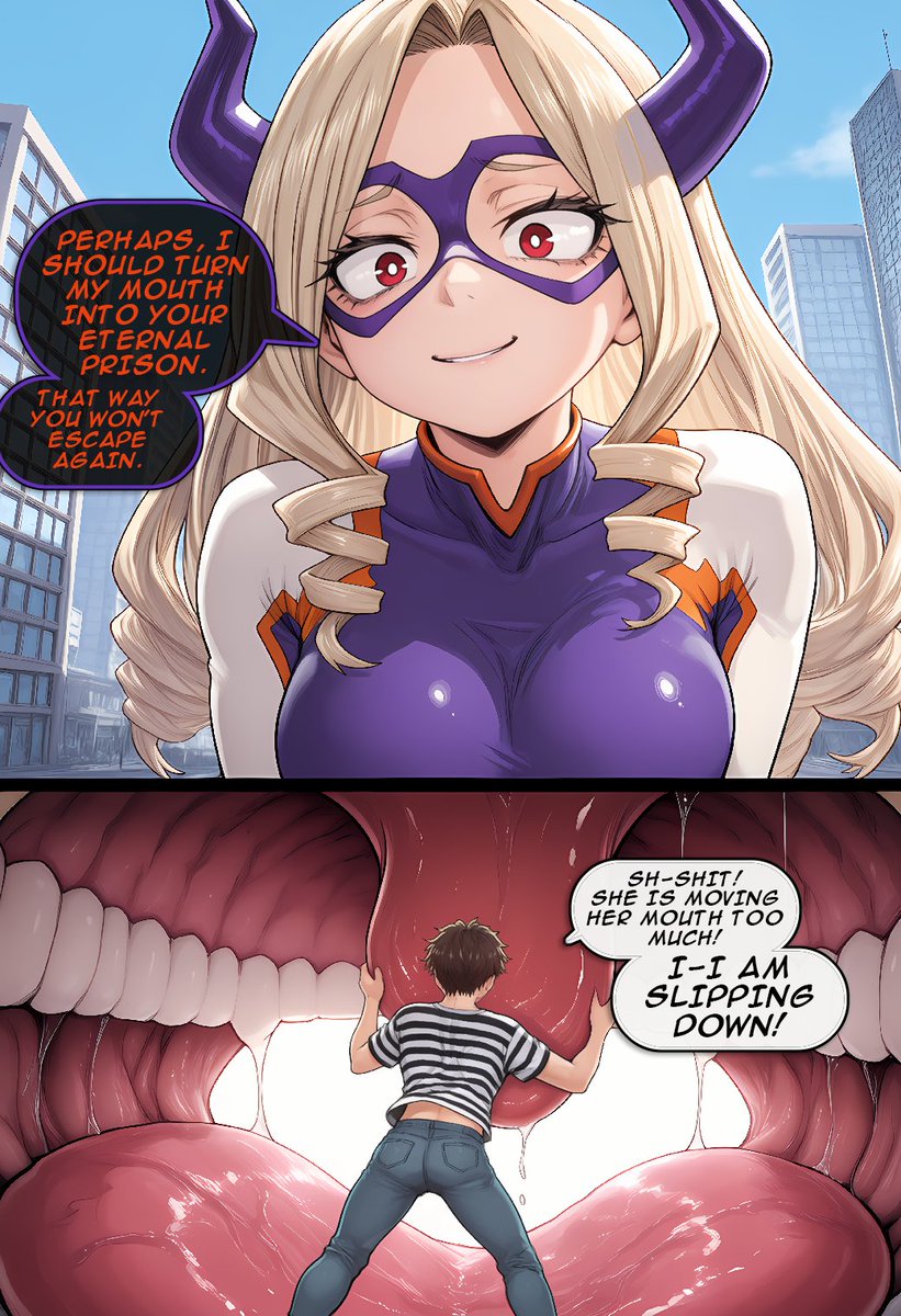 GTSDimensionJJ's tweet photo. More from my new giantess Mount lady growth comic.
 Enjoy ^_^

#ブイチューバー #Sizetwitter #巨大娘 #鬼滅の刃 #鸣潮 #myheroacademia #MHA https://t.co/7OHVi46F3H