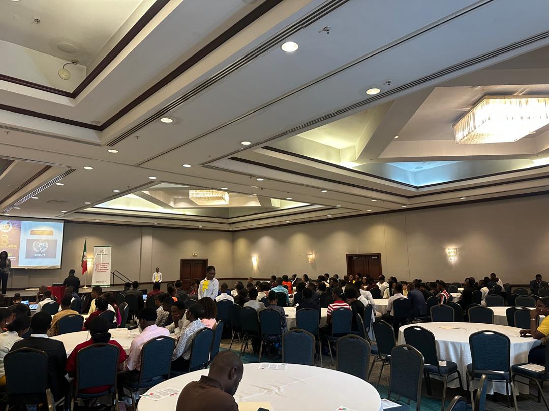 BINUH_UN's tweet photo. Supported by BINUH, the youth collective KOZE JEN YO held the 8th Haitian Youth Forum on 6 August, under the theme: “security and elections: youth can no longer wait.” https://t.co/6PkyCdBP3P
