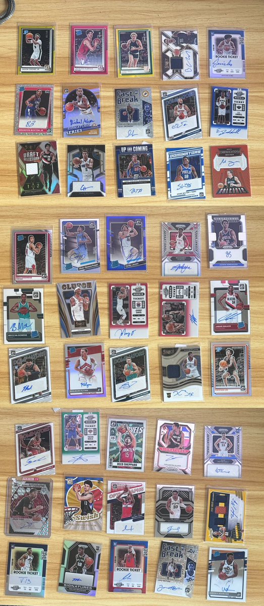 rmak1523's tweet photo. @cardboardbst NBA auto / numbered lot

$115 OBO 

45 cards https://t.co/GV7olW8XUN