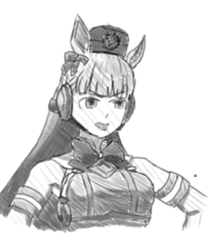 GullOfTheBay's tweet photo. go go gadget angry gold ship #umamusume https://t.co/mETBuSBLWj