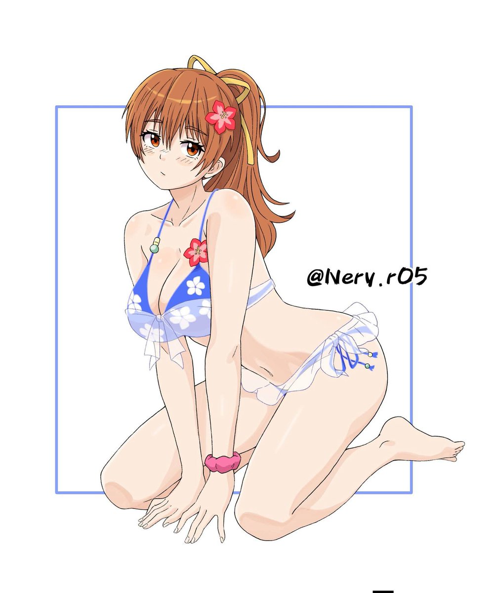 Neryr05's tweet photo. Here is the full-color version of Summer Kasumi, who will be next? I hope you like it!! 🔥🔥☀️😎
.
.
#kasumi #deadoralive #doa6LR #deadoralivextreme #doaxvv https://t.co/alQLD2fIJd