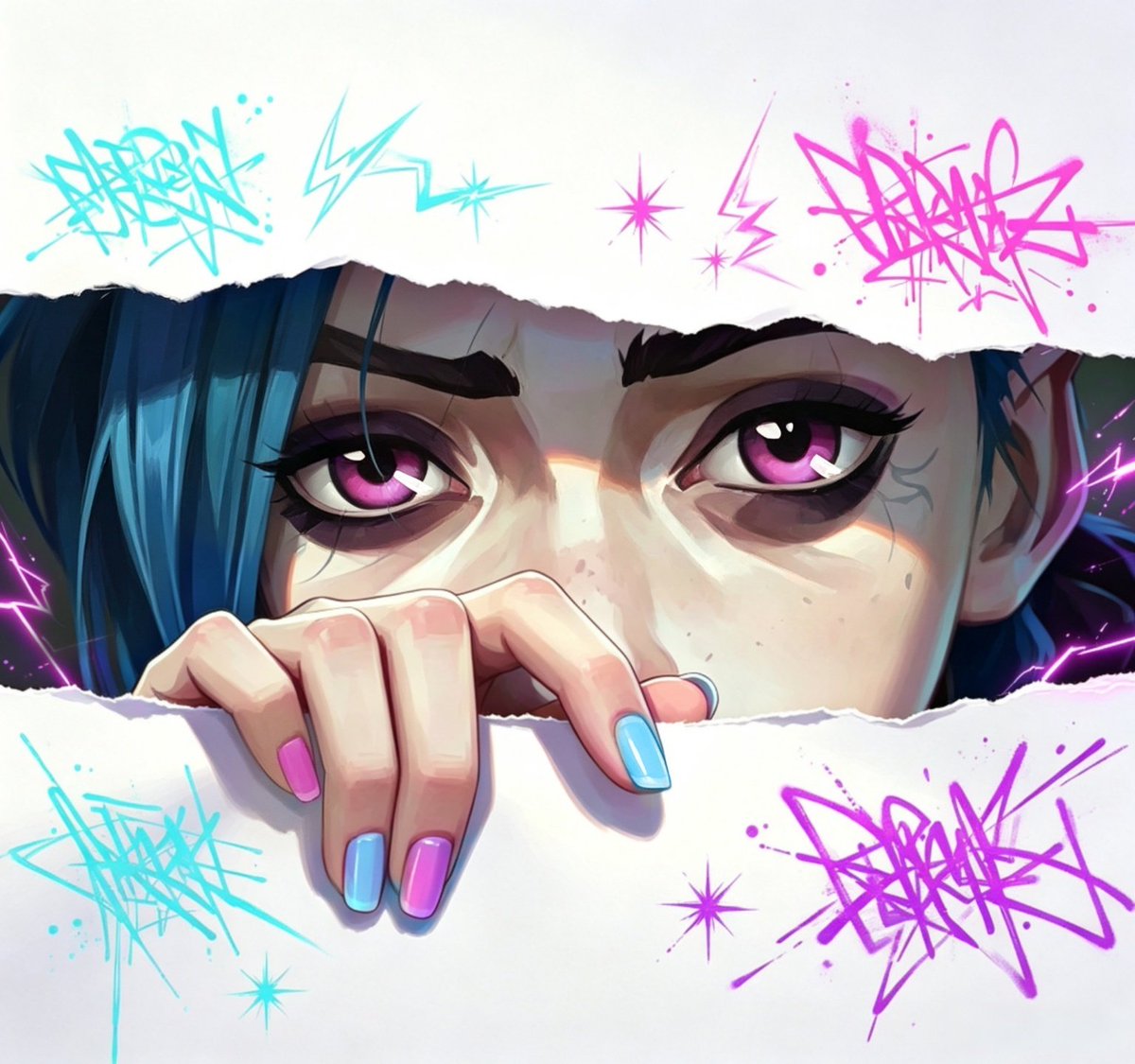 Son_goku_010's tweet photo. 👀#jinx #arcane #powder https://t.co/Bn7MkeettW