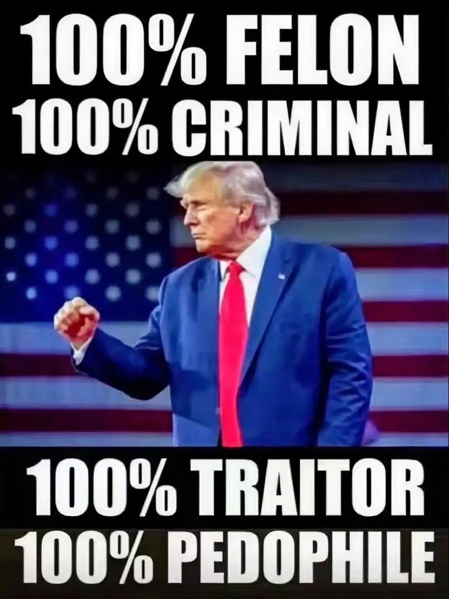 LenisTheOrca's tweet photo. LOCK HIM UP! @POTUS is a career criminal psychopath https://t.co/G9Xv7PgliD