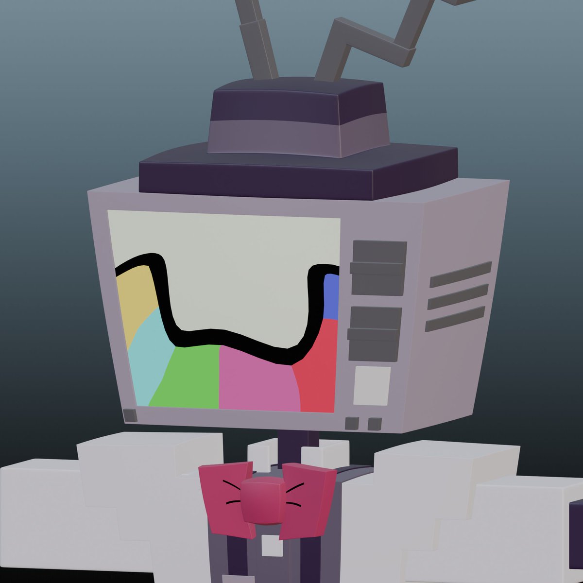 RVGF_'s tweet photo. Mr. Puzzles mouth rigging WIP
#blender #CallingAllVillains #3d https://t.co/CTNpDjH1Ts