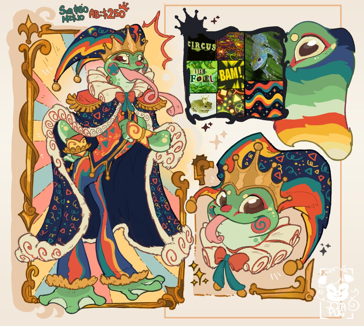 Izapug's tweet photo. 👑Prince of the Fools🐸
*Info below* https://t.co/bCBm12zcEi