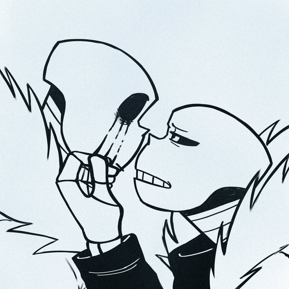 Kosho_to's tweet photo. I think it's one of my favorite ships.

#kross #criller #crossans #killersans https://t.co/A1LOZQyweV