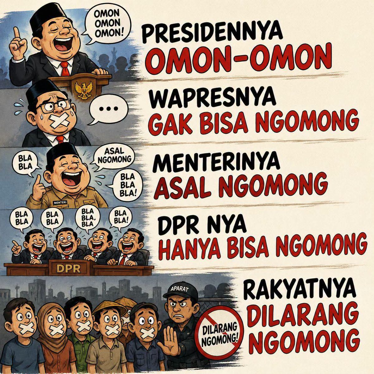 Boediantar4's tweet photo. ORDE OMON-OMON https://t.co/kNGRZpmHlH