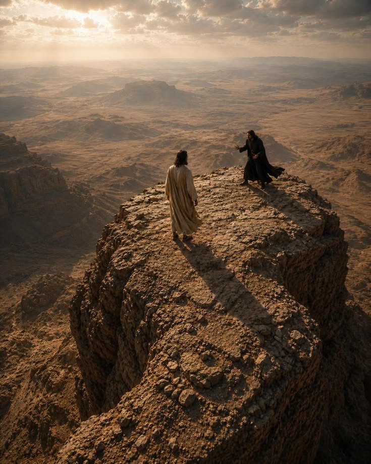 mel_gibson_2's tweet photo. The devil offered Him everything. Jesus chose obedience, truth, and the will of the Father. ✝️🔥

Would you choose God over the world? YES or NO? 🙏 https://t.co/VOwIHa0pT8