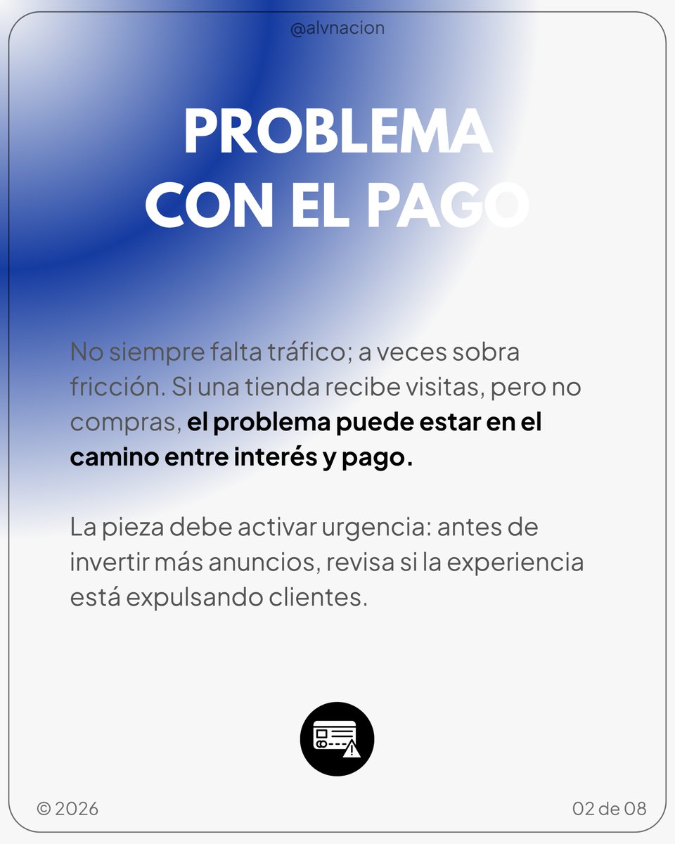 AlvNacion's tweet photo. ¿Tu tienda tiene visitas pero pocas ventas? El problema puede estar en el checkout. Simplifica pago, envío y métodos para aumentar tu conversión. 

Escríbenos https://t.co/Gpca7TYhhE

#alvnación #ecommerce #ventasonline #conversión https://t.co/8eOrpPTLAQ