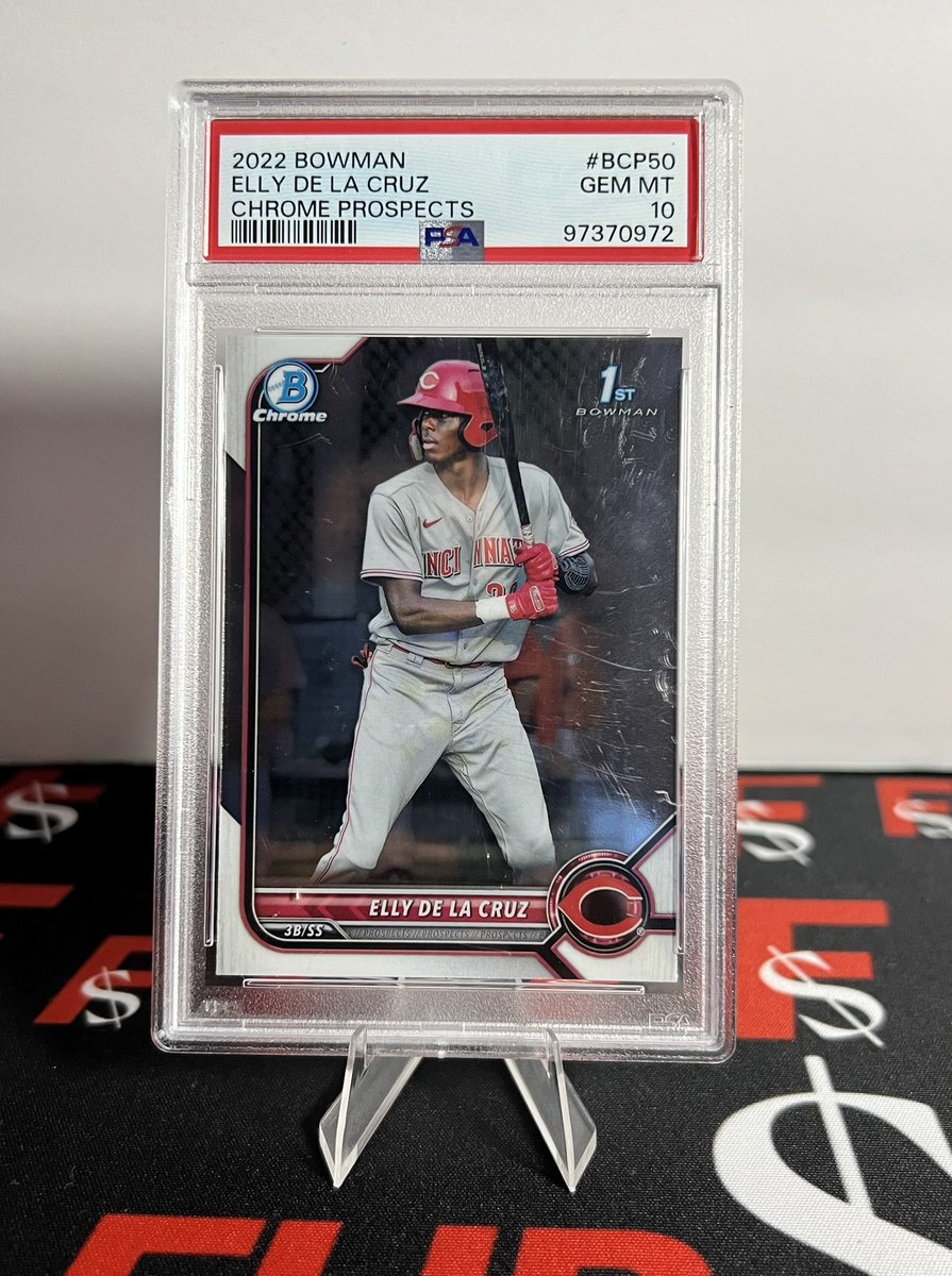 FlipSumFam's tweet photo. @collec_sport @QuickComps_io 2003 LeBron James Rookie Exclusive
$60

2024 PSA 10 Topps Elly De La Cruz RC
$42

2022 Elly De La Cruz 1st Bowman 
$55

2025 Donruss Paige Bueckers Holo
$15 https://t.co/JpqYNnODDe