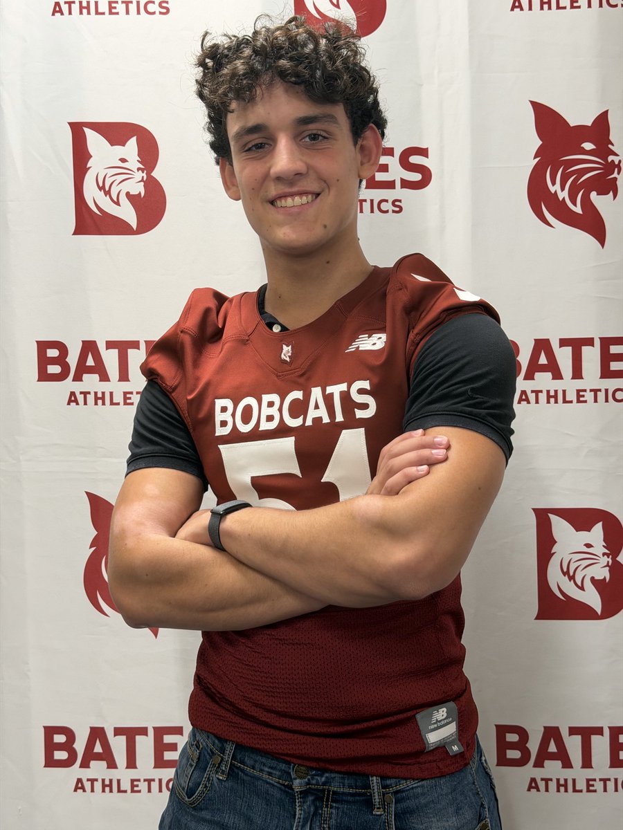 AlexMeyer50's tweet photo. Great day visiting bates today thanks for having me @Bates_Football @Cats_CoachCoyne @coachwehrhahn https://t.co/Qc32A2BJTx