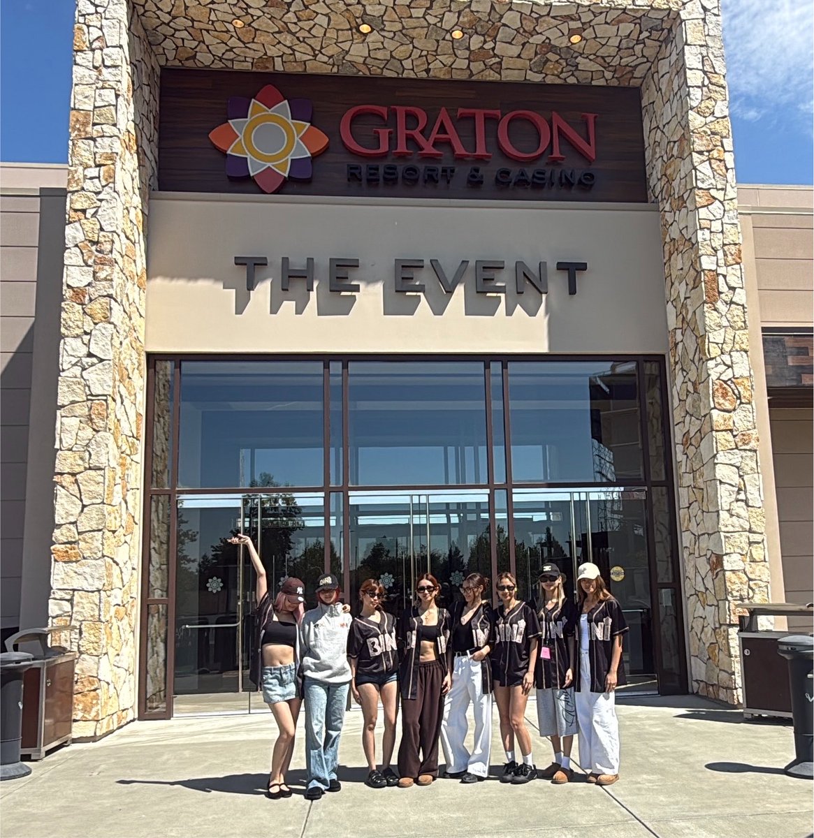 mjfelipe's tweet photo. LOOK: The Nation's girl group BINI is all set for their sold out show tonight here at Rohnert Park. https://t.co/Pry0yRpKLl