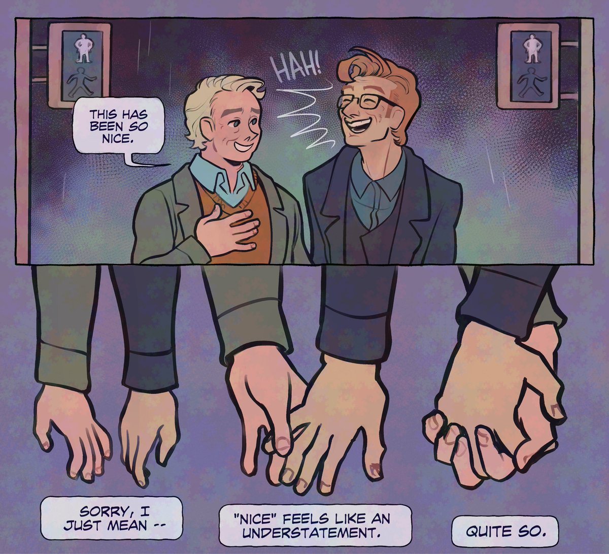 goosetooths's tweet photo. THE AWNING OF A NEW AGE - PT.1/3 

i was personally a bit dissatisfied with the ending of GO3, so i made a better ending for myself. i hope you enjoy it too!! 

#goodomens #goodomens3 https://t.co/9k5MeAOZB6