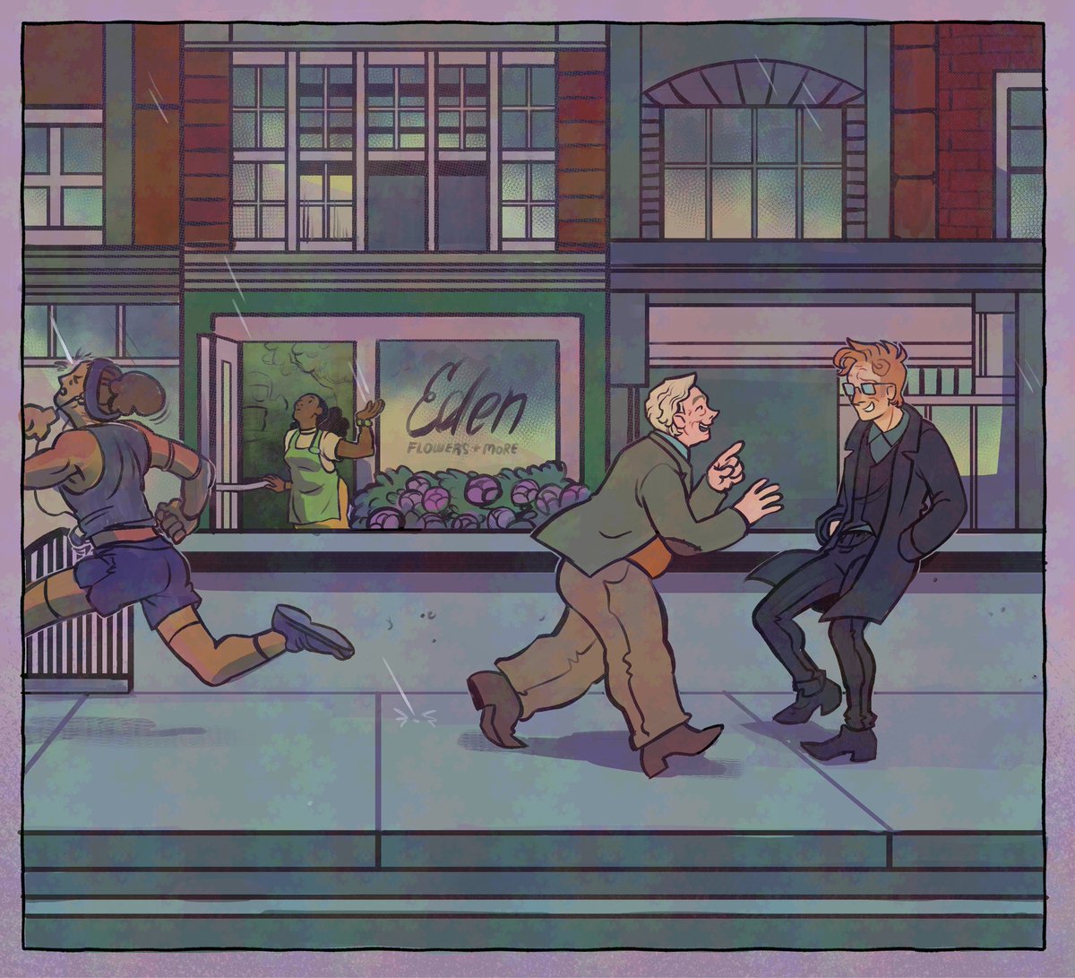 goosetooths's tweet photo. THE AWNING OF A NEW AGE - PT.1/3 

i was personally a bit dissatisfied with the ending of GO3, so i made a better ending for myself. i hope you enjoy it too!! 

#goodomens #goodomens3 https://t.co/9k5MeAOZB6