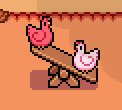 NinfriendoDS's tweet photo. who wants to be a chicken on a seesaw with me https://t.co/wxXlCIwLfO