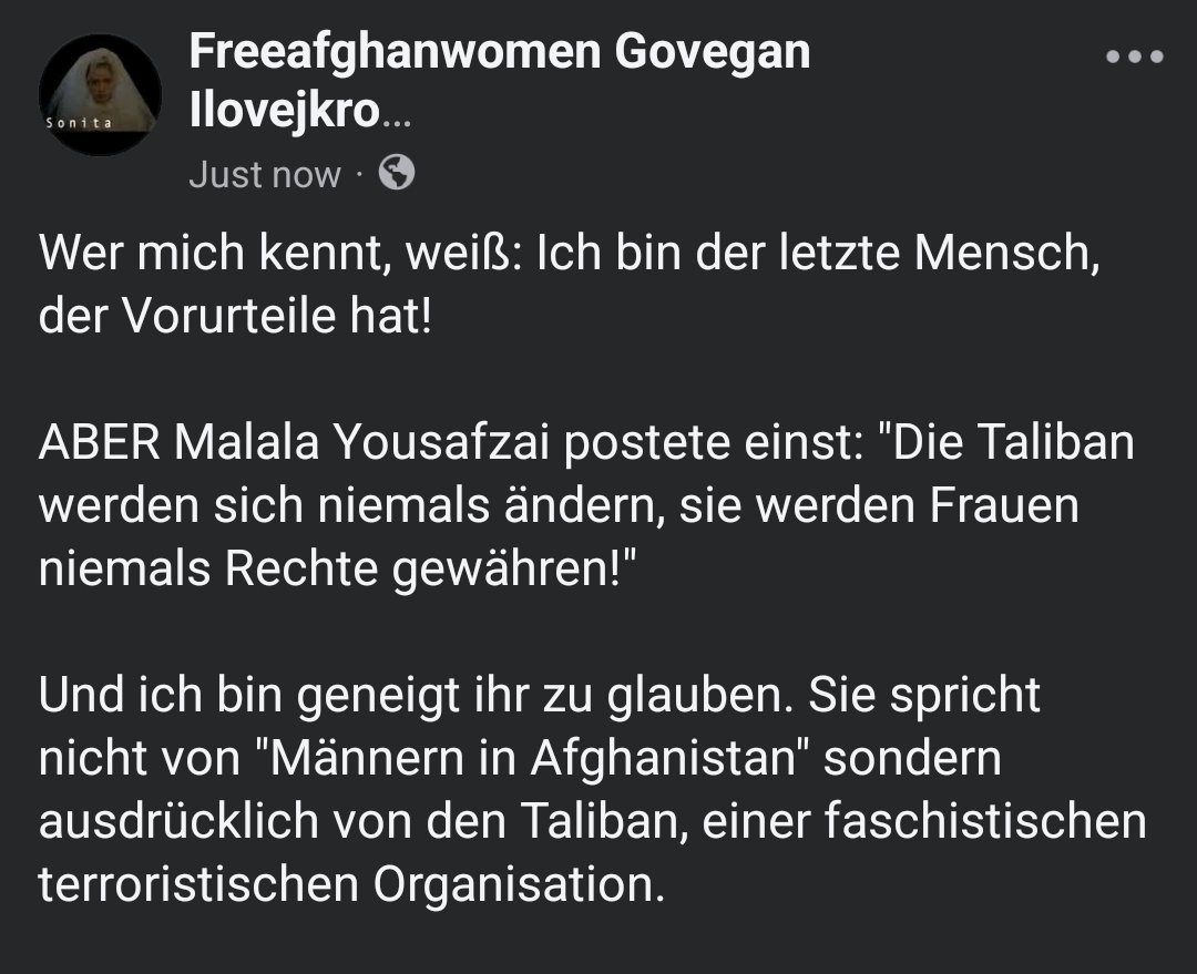 FREEWOMENAFGHAN's tweet photo. @Malala @MalalaFund #taliban #Afghanistan #freeafghanwomenandgirls #stoptaliban #nototaliban #letherlearn #LetAfghanGirlLearn #LetAfghanGirlsLearn #freewomen #womensrights #stopchildmarriages https://t.co/niCrRmvwLk
